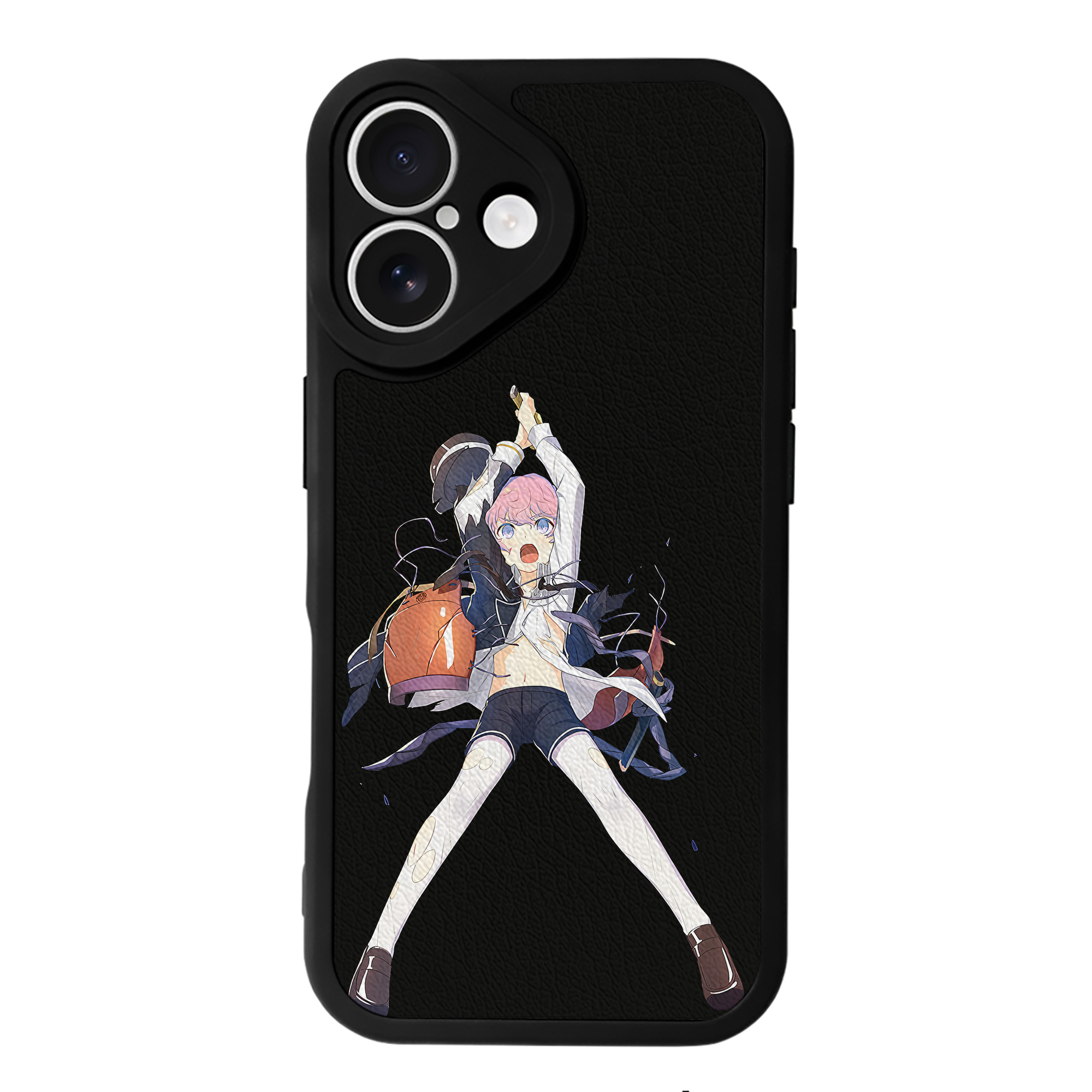 （画像用） 刀剣乱舞 Touken Ranbu 【iPhone 16シリーズ対応】シリコンスマホケース（レザー調） 材質：シリコン